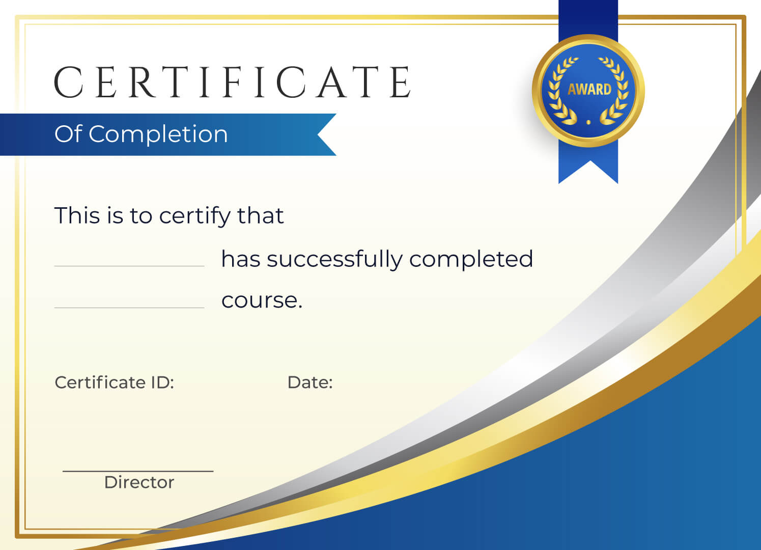 GangBoard Certificate