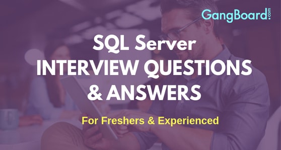 SQL Server Interview Questions