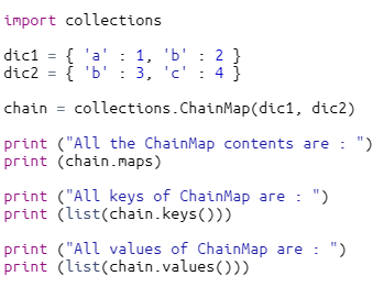 ChainMap