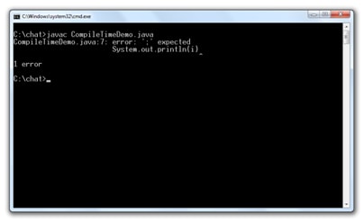 Compile Time Error Compile Time Error