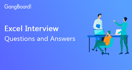 Excel Interview Questions and Answers