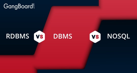 RDBMS vs DBMS vs Nosql