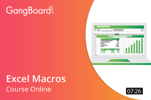 Excel Macros Course Online