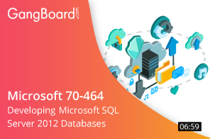 Microsoft 70-464 Developing Microsoft SQL Server 2012 Databases