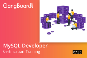 MySQL Developer Certification Training