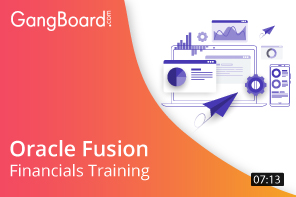 Oracle Fusion Financials Online Training and Certification