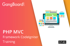 PHP MVC Framework CodeIgniter Training