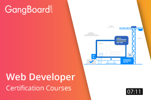 Web Developer Certification Courses
